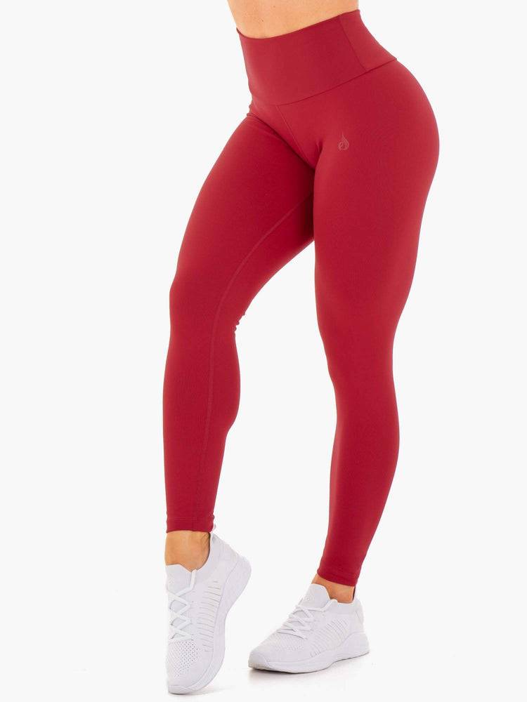 Red Ryderwear Women Leggings Motion High Waisted Women\'s Leggings | AU1911HK