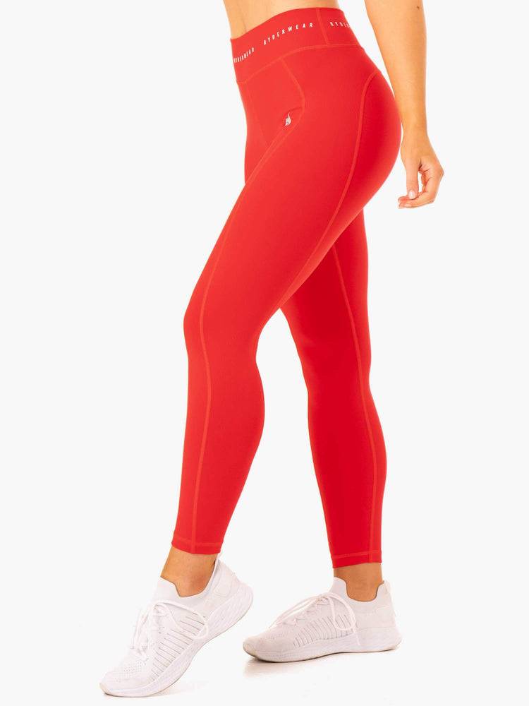 Red Ryderwear Women Leggings Reflex High Waisted Women's Leggings | AU1864XF