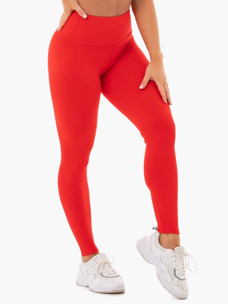 Red Ryderwear Women Leggings Staples Scrunch Bum Women's Leggings | AU1757KI