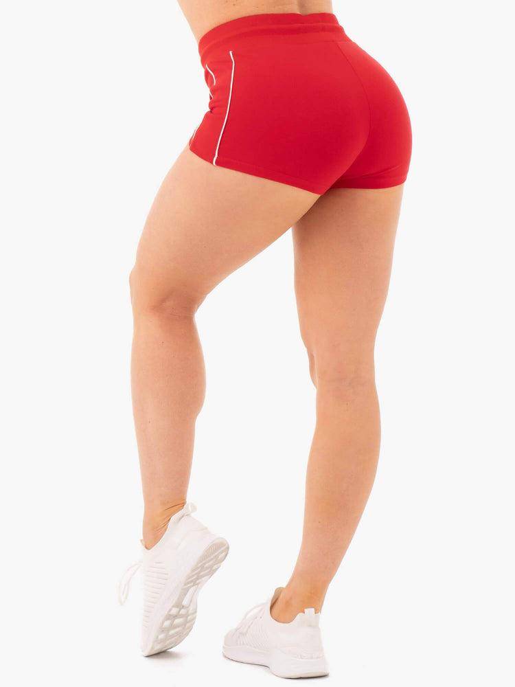 Red Ryderwear Women Shorts High Waisted Track Women's Shorts | AU1937HK