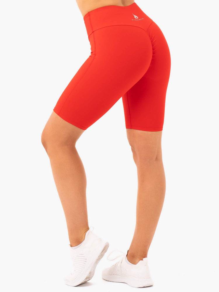 Red Ryderwear Women Shorts Staples Bike Women's Shorts | AU2149ZG