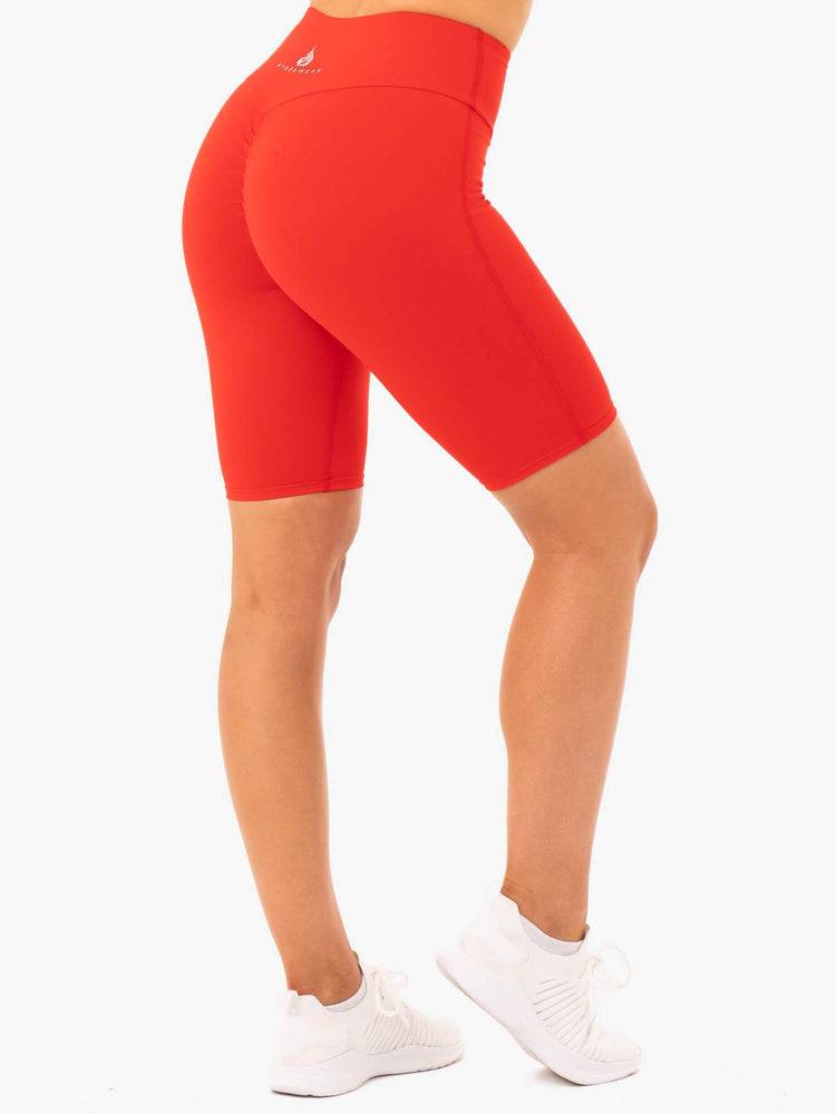 Red Ryderwear Women Shorts Staples Bike Women's Shorts | AU2149ZG