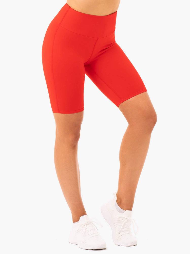 Red Ryderwear Women Shorts Staples Bike Women's Shorts | AU2149ZG