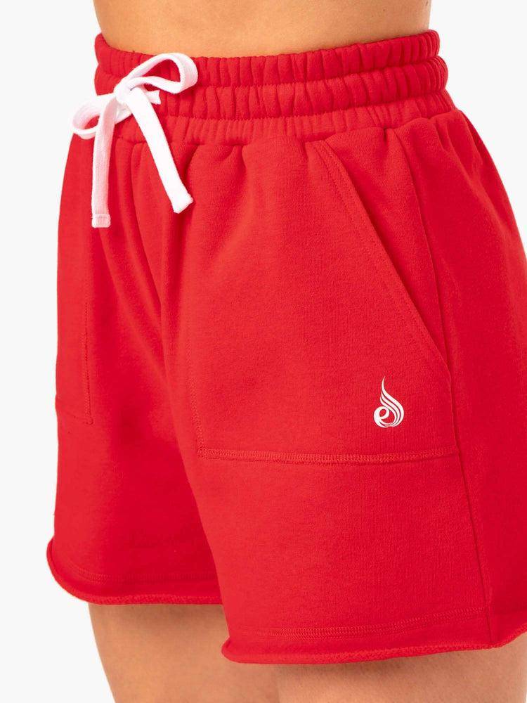 Red Ryderwear Women Shorts Ultimate Longline Track Women's Shorts | AU1970VD