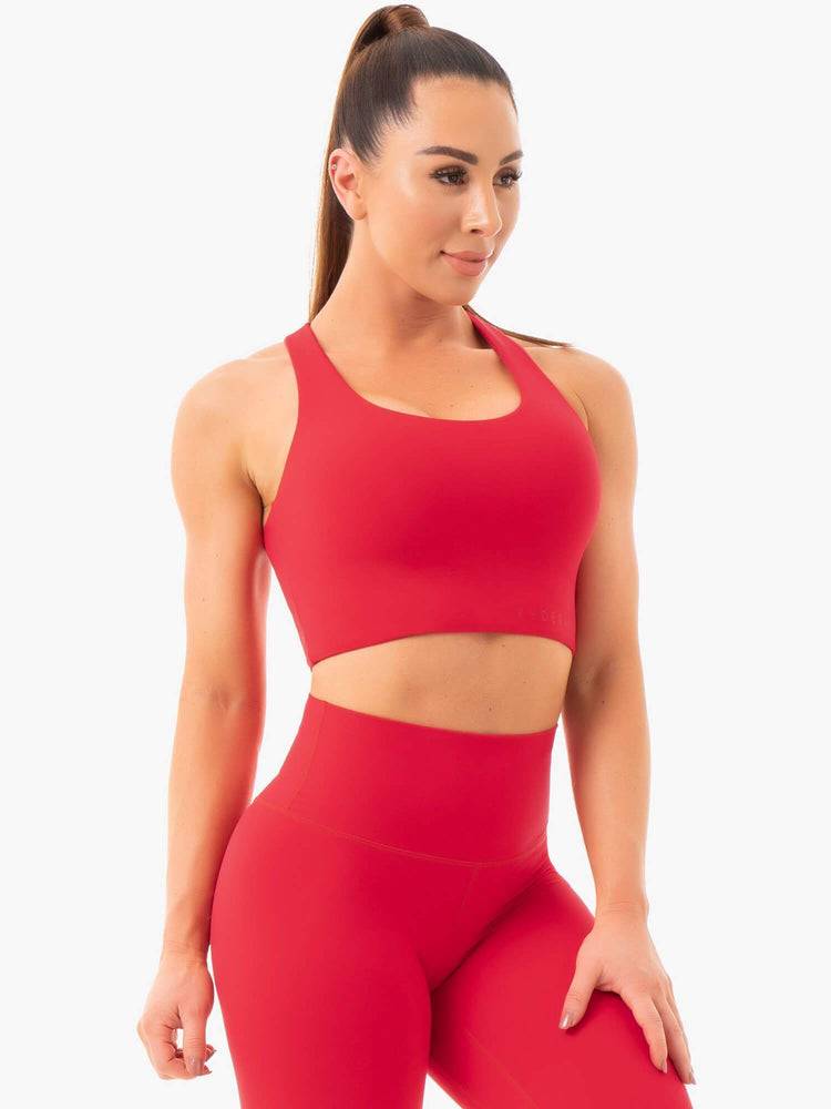 Red Ryderwear Women Sports Bra NKD Women's Sports Bra | AU2518HK