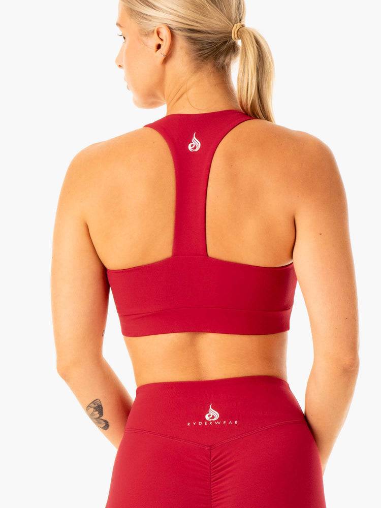 Red Ryderwear Women Sports Bra Revival Women's Sports Bra | AU2275HK