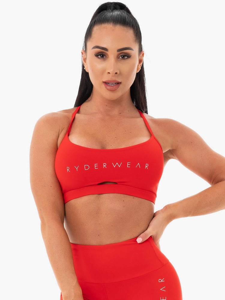 Red Ryderwear Women Sports Bra Staples Women\'s Sports Bra | AU2559QZ