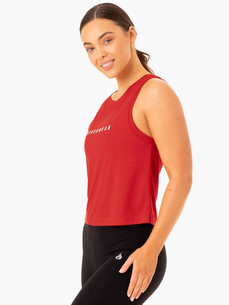 Red Ryderwear Women Tanks Replay Women's Tanks | AU2893EX