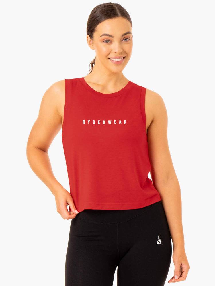 Red Ryderwear Women Tanks Replay Women\'s Tanks | AU2893EX