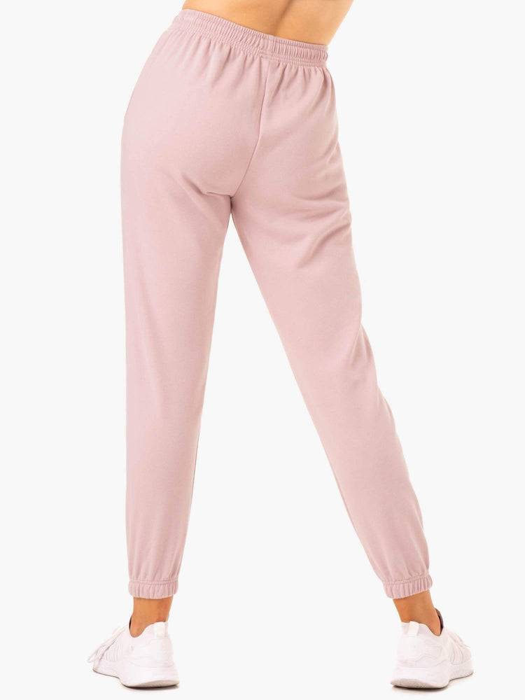 Rose Marl Ryderwear Women Track Pants Off-Duty Fleece Women's Track Pants | AU3048HK