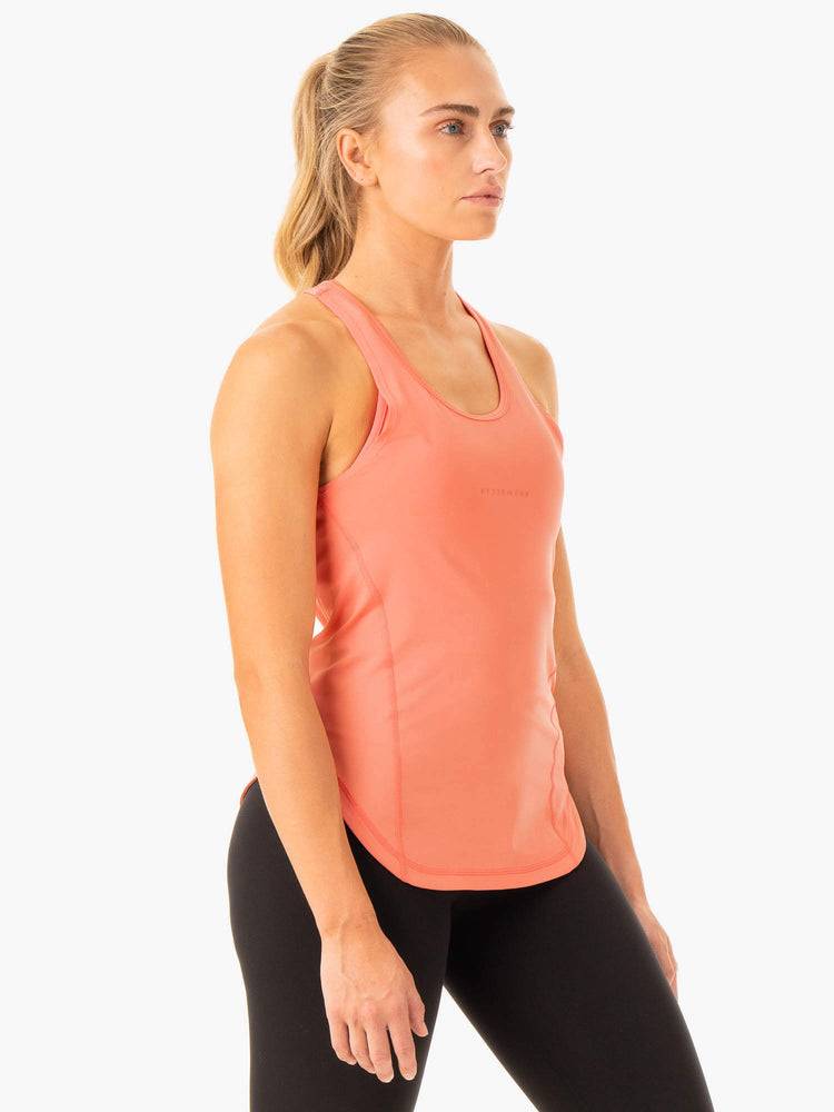 Rose Pink Ryderwear Women Tanks Transform Training Women's Tanks | AU2810GL