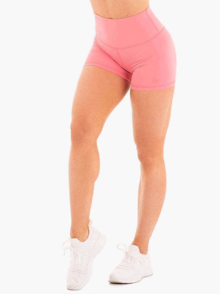 Rose Ryderwear Women Shorts NKD High Waisted Women\'s Shorts | AU2192AP