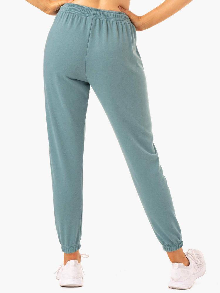 Sage Marl Ryderwear Women Track Pants Off-Duty Fleece Women's Track Pants | AU3047JJ