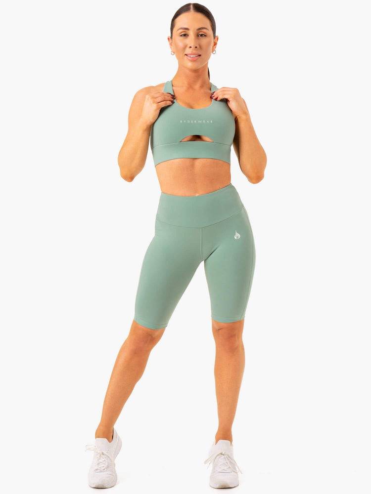 Sage Ryderwear Women Shorts Action Bike Women's Shorts | AU2084UT