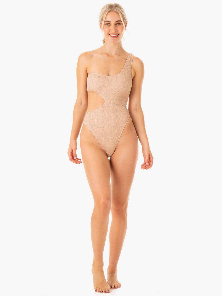 Sand Ryderwear Women Swimwear Paradise Cut Out One Piece Women's Swimwear | AU2653RW