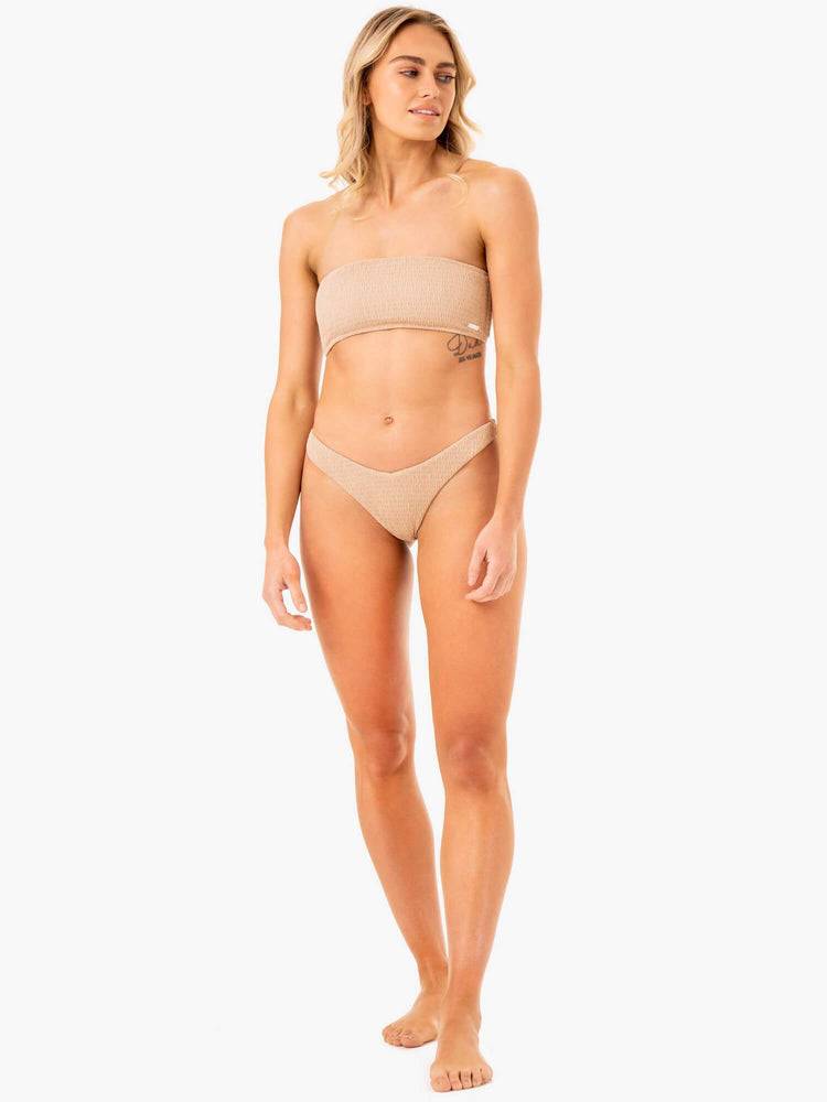 Sand Ryderwear Women Swimwear Paradise V Bikini Bottom Women's Swimwear | AU2661CE