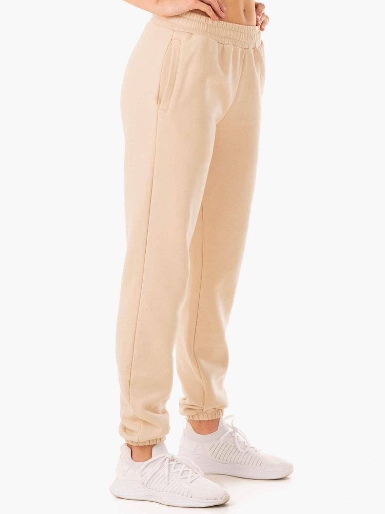 Sand Ryderwear Women Track Pants Unisex Women's Track Pants | AU3068GL