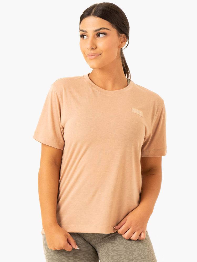 Sandstone Ryderwear Women T Shirts Rotation Women's T Shirts | AU2769SO