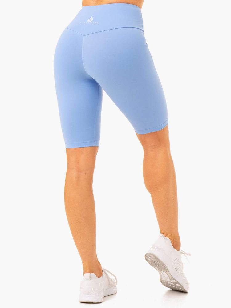 Sky Blue Ryderwear Women Shorts Action Bike Women's Shorts | AU2088AP