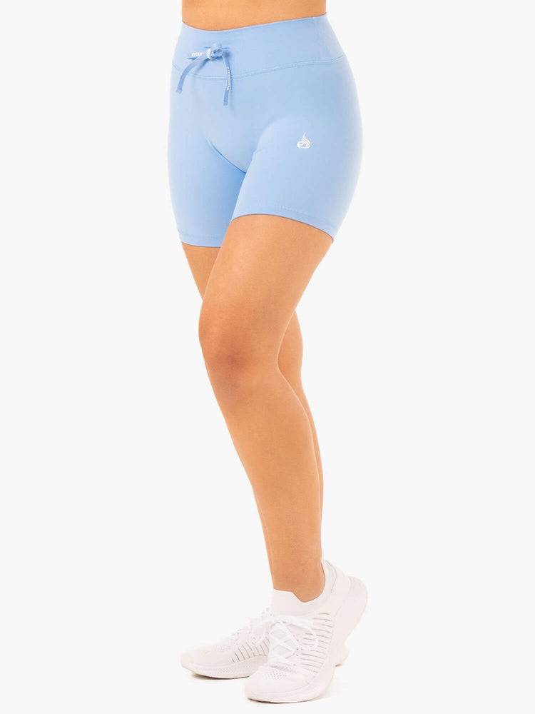 Sky Blue Ryderwear Women Shorts Replay High Waisted Women\'s Shorts | AU2113PQ