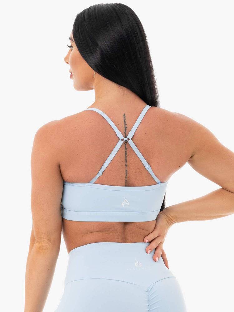 Sky Blue Ryderwear Women Sports Bra Staples Women's Sports Bra | AU2550PQ