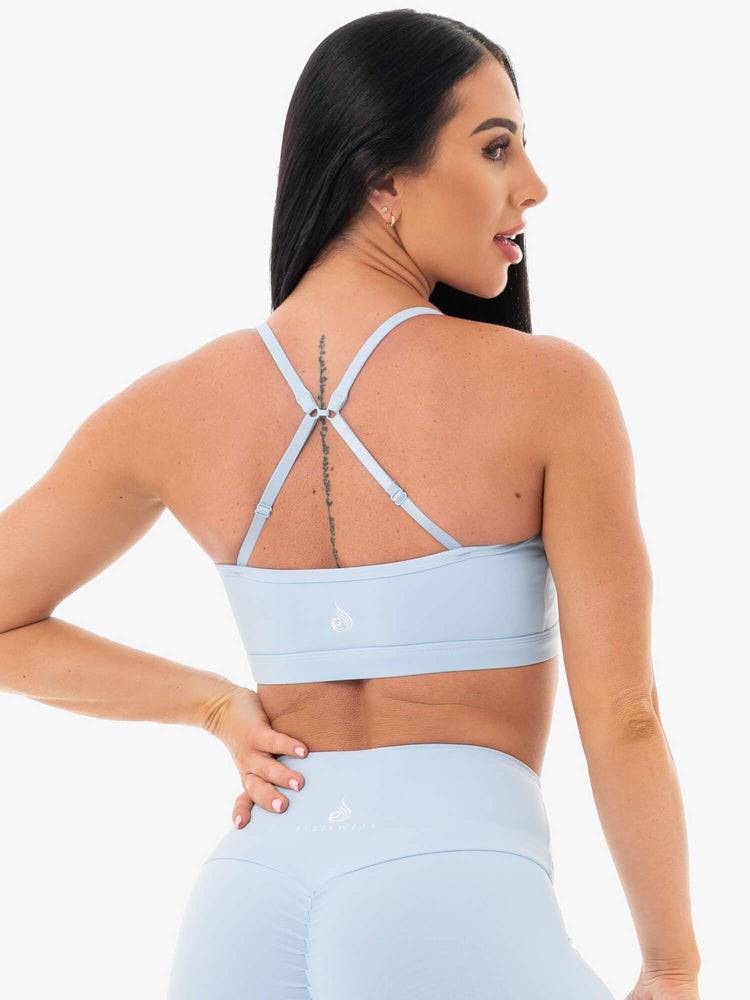 Sky Blue Ryderwear Women Sports Bra Staples Women's Sports Bra | AU2550PQ