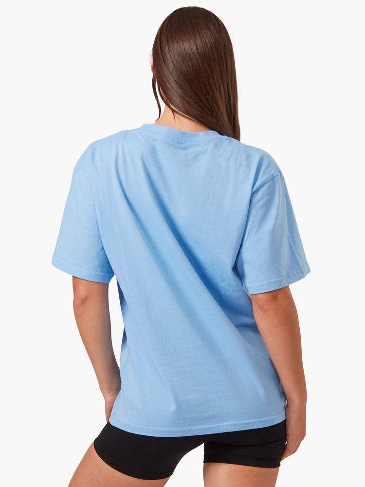 Sky Blue Ryderwear Women T Shirts Oversized Women's T Shirts | AU2746IS