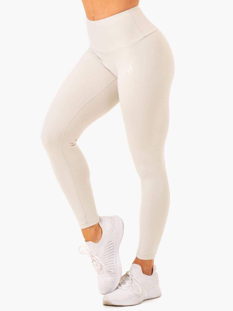 Snow Grey Ryderwear Women Leggings Vital High Waisted Scrunch Women\'s Leggings | AU1866VD