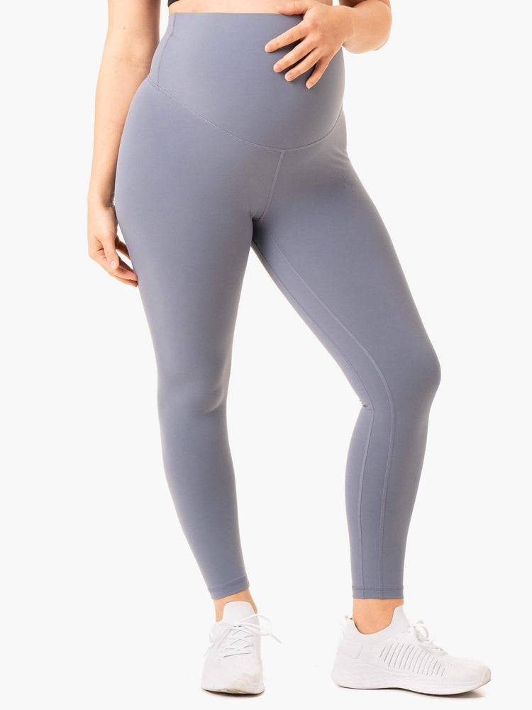 Steel Blue Ryderwear Women Leggings Active Bump Women's Leggings | AU1767WY