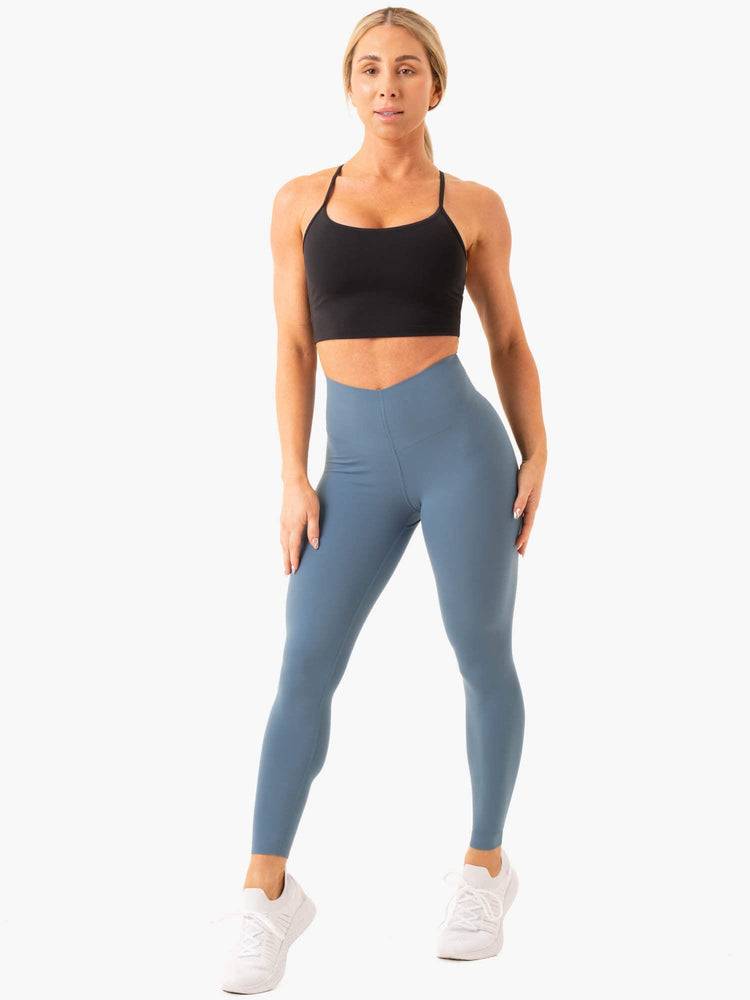 Steel Blue Ryderwear Women Leggings Extend Compression Women's Leggings | AU1788VD