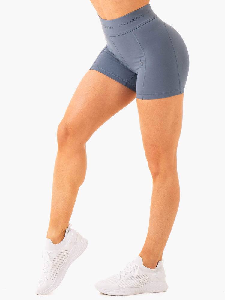 Steel Blue Ryderwear Women Shorts Advance Compression Women\'s Shorts | AU2108TV