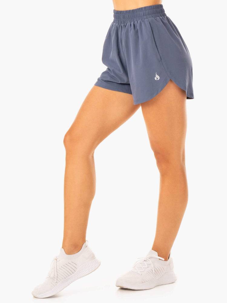 Steel Blue Ryderwear Women Shorts Element Training Women's Shorts | AU2098XF