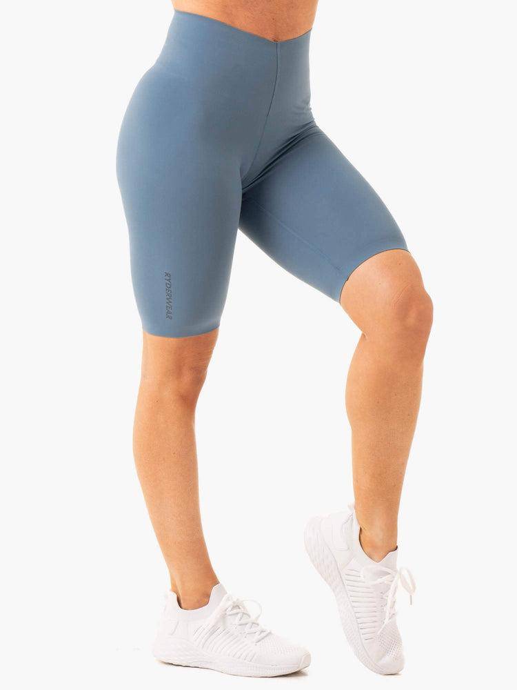 Steel Blue Ryderwear Women Shorts Extend Compression Bike Women's Shorts | AU2066GL