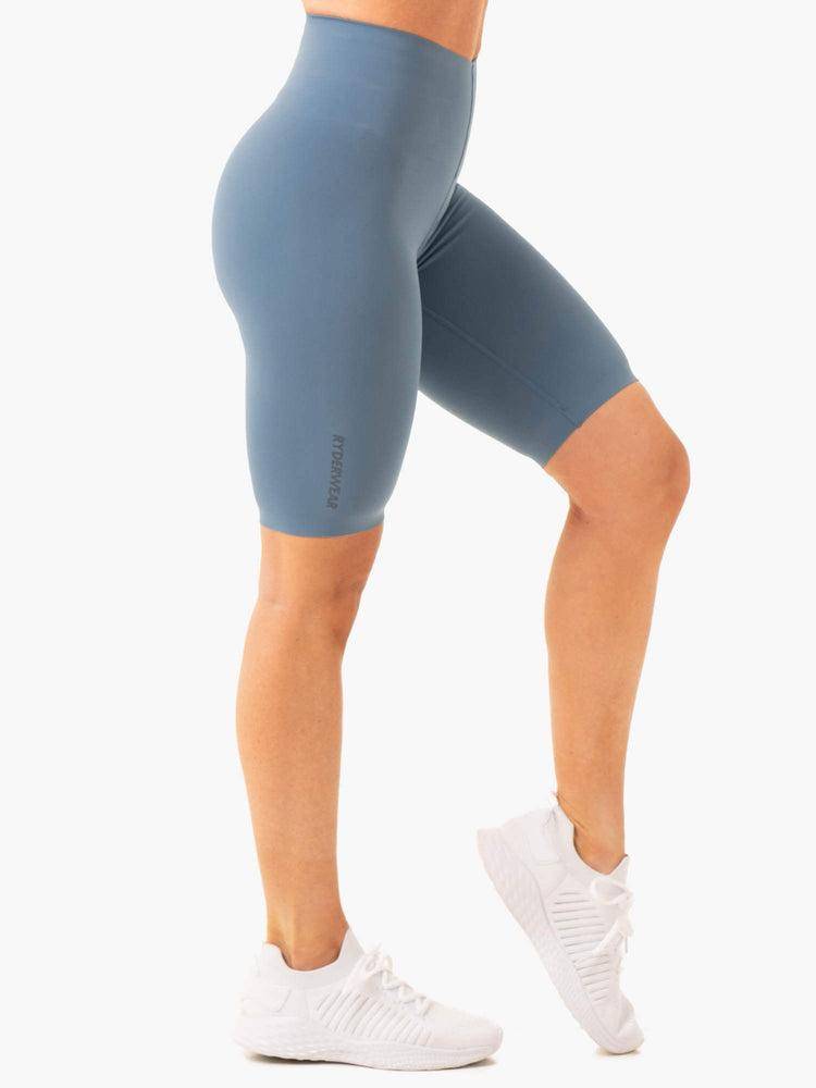 Steel Blue Ryderwear Women Shorts Extend Compression Bike Women's Shorts | AU2066GL