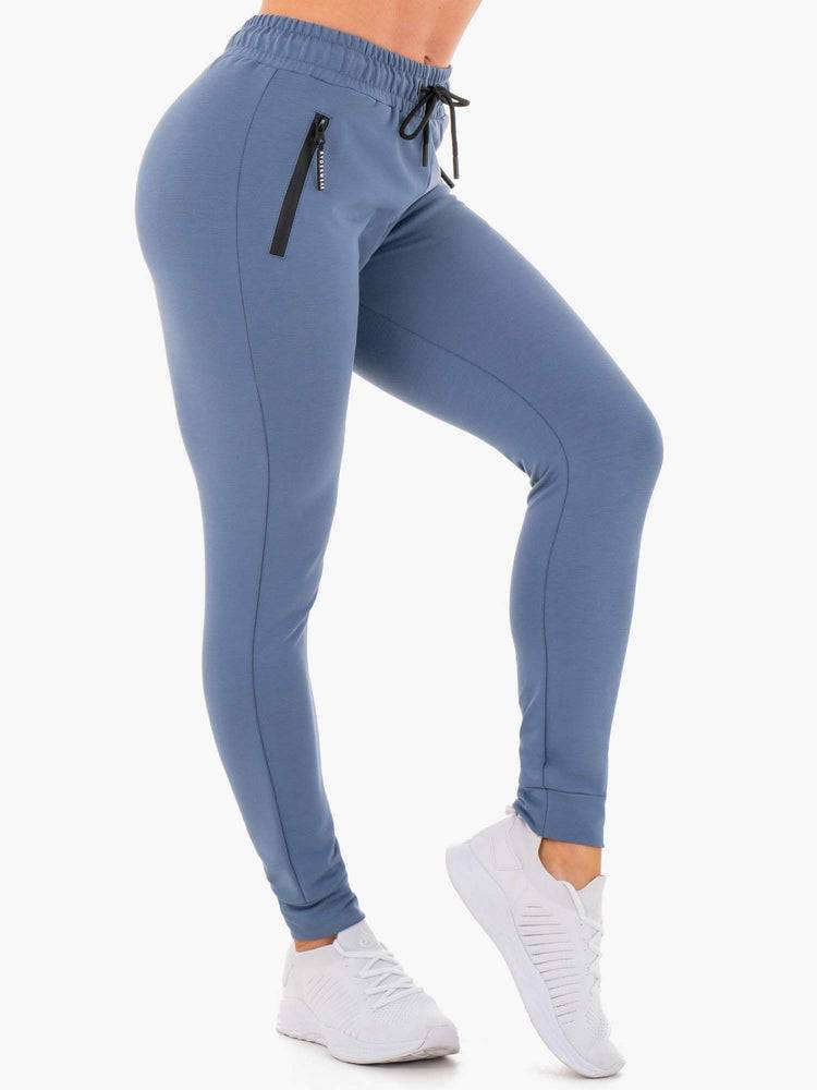 Steel Blue Ryderwear Women Track Pants Luxe Women's Track Pants | AU3036WY