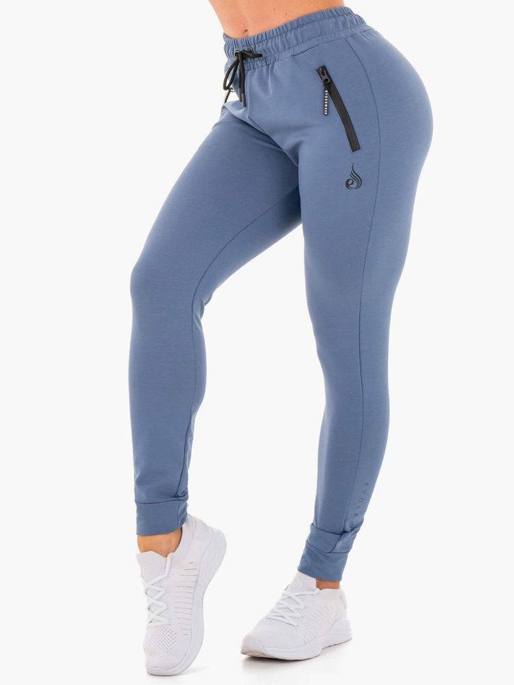 Steel Blue Ryderwear Women Track Pants Luxe Women\'s Track Pants | AU3036WY