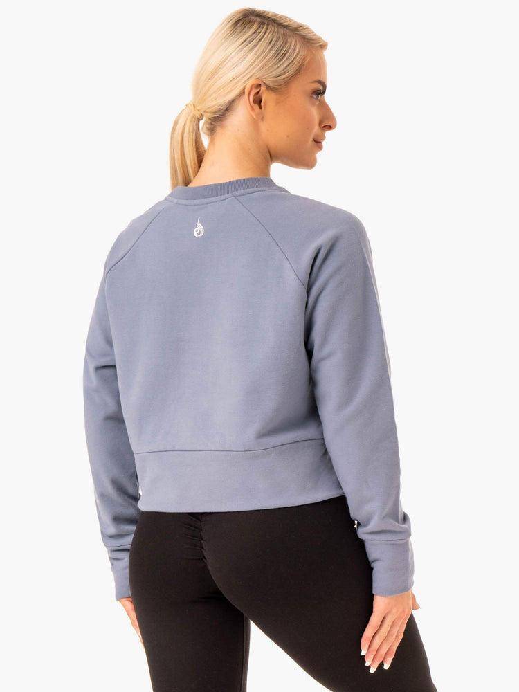 Steel Grey Ryderwear Women Sweaters Motion Women's Sweaters | AU2593LH