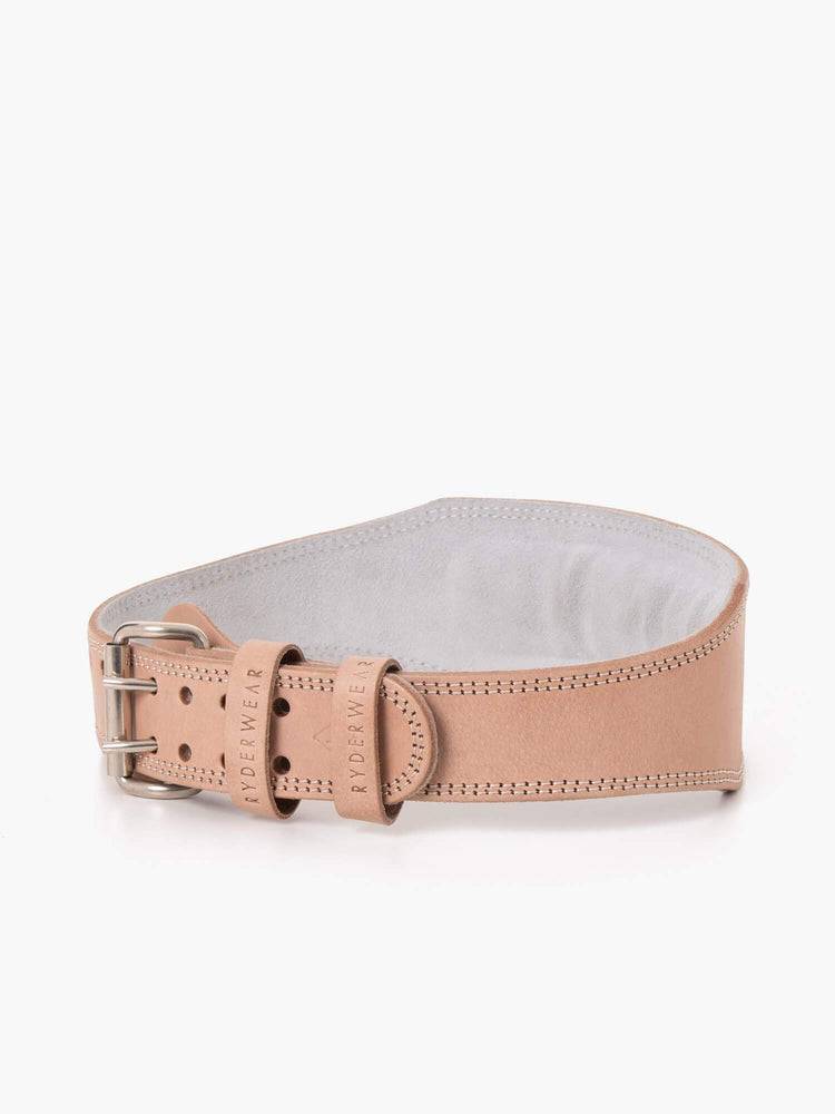 Tan Ryderwear Women Leather Lifting Belt Women's Accessories | AU3100OR