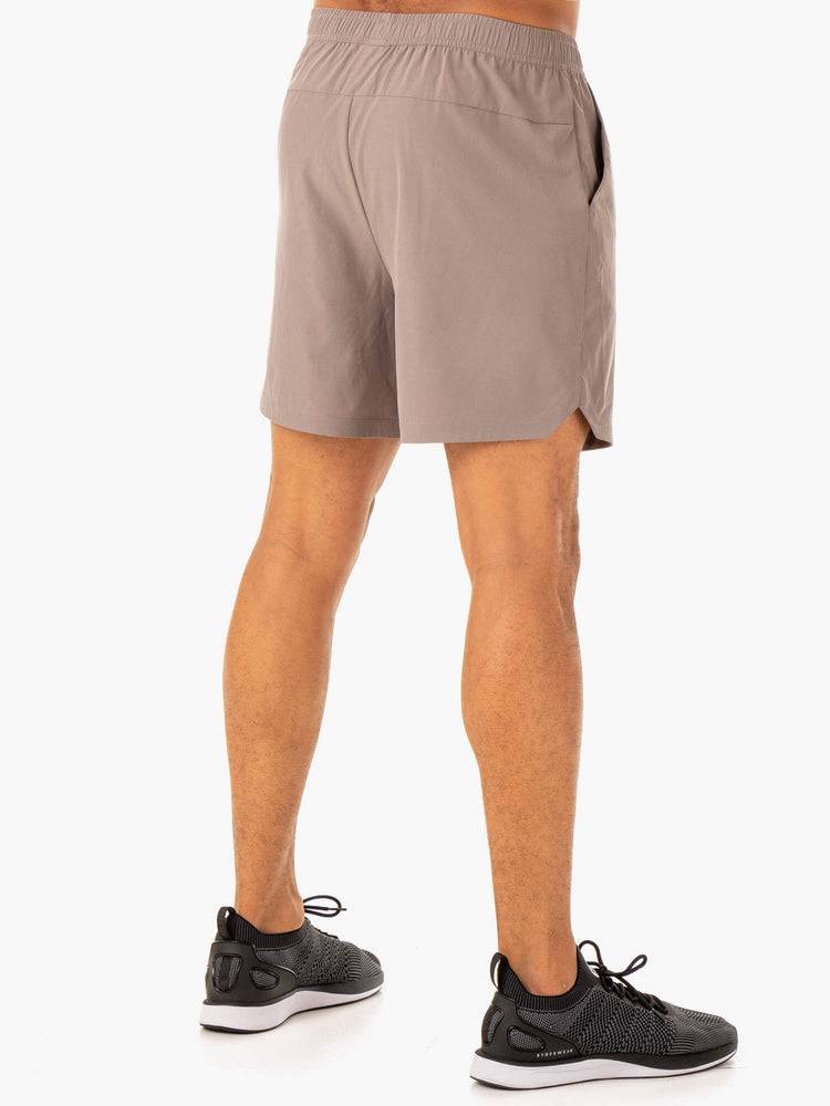 Taupe Ryderwear Men Shorts Division Training Men's Shorts | AU1359PQ