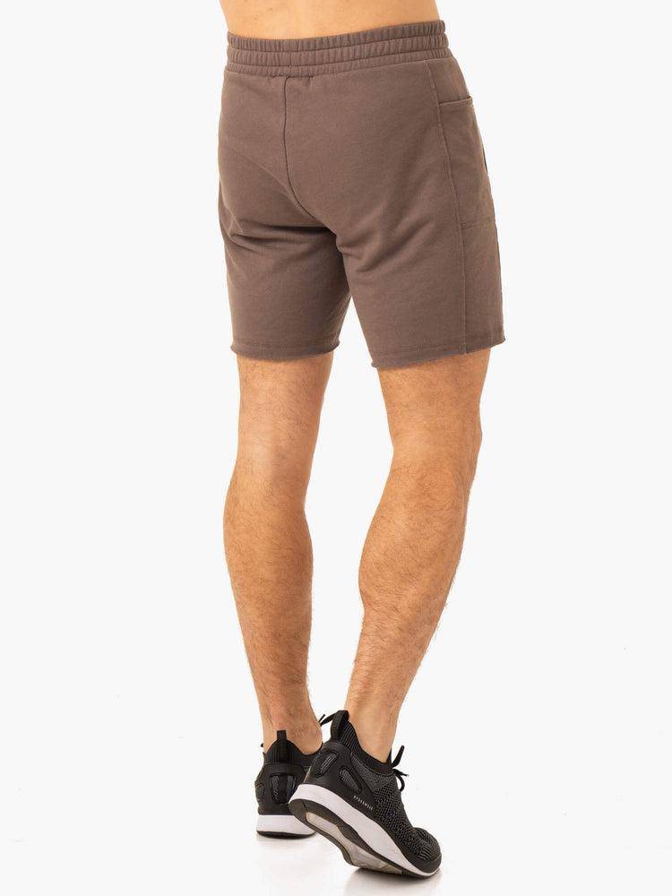 Taupe Ryderwear Men Shorts Pursuit Track Men's Shorts | AU1400NB