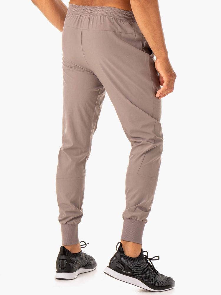 Taupe Ryderwear Men Track Pants Division Woven Joggers Men's Track Pants | AU1007CE