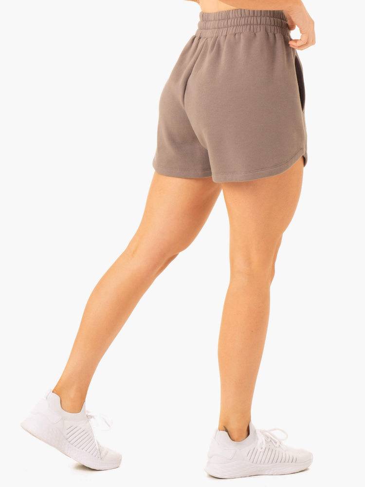 Taupe Ryderwear Women Shorts Sideline Track Women's Shorts | AU1958AP