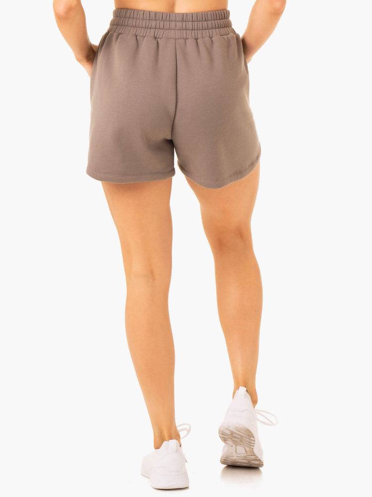 Taupe Ryderwear Women Shorts Sideline Track Women's Shorts | AU1958AP