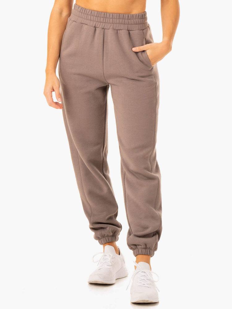 Taupe Ryderwear Women Track Pants Sideline Women\'s Track Pants | AU3077YU