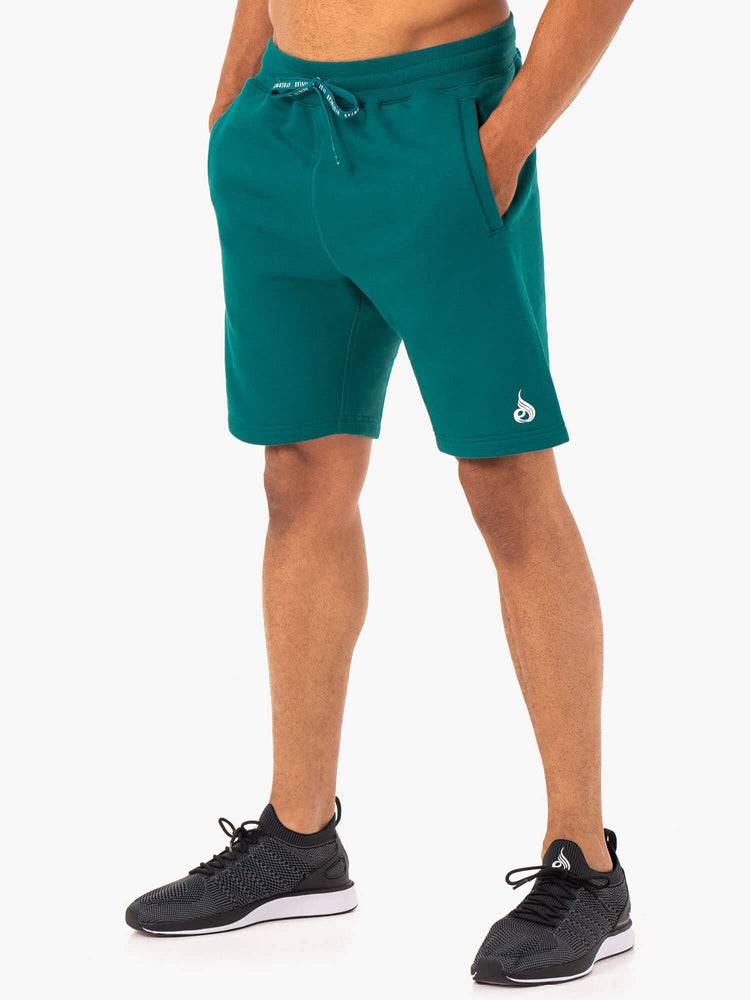 Teal Ryderwear Men Shorts Recharge Track Men's Shorts | AU1410OR