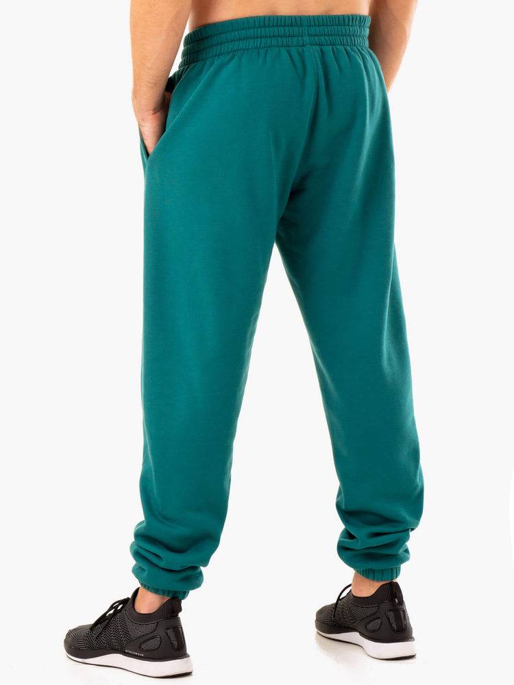 Teal Ryderwear Men Track Pants Recharge Relaxed Men's Track Pants | AU1038QZ