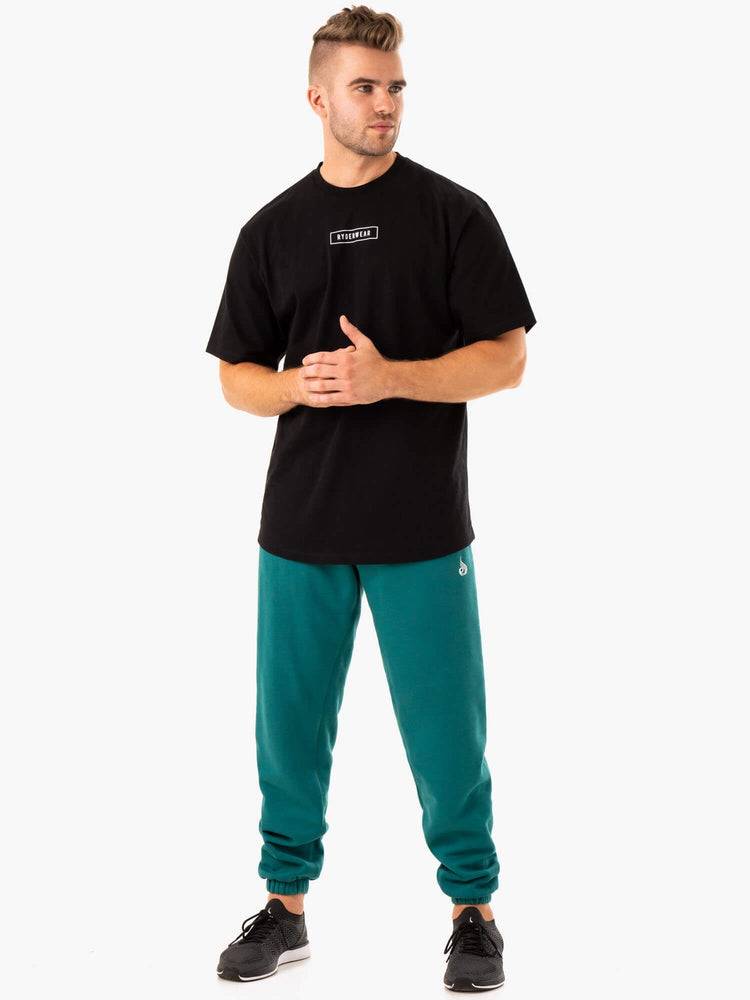 Teal Ryderwear Men Track Pants Recharge Relaxed Men's Track Pants | AU1038QZ