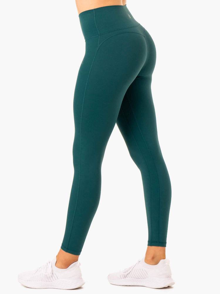 Teal Ryderwear Women Leggings NKD Align Women's Leggings | AU1758LH