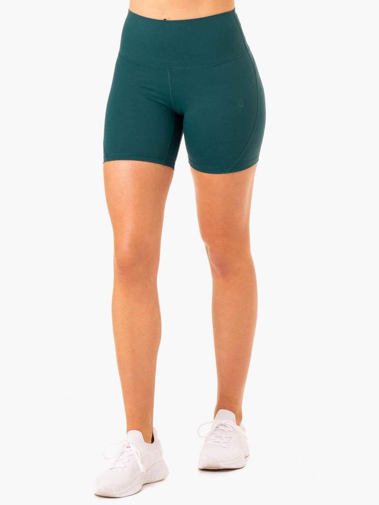 Teal Ryderwear Women Shorts NKD Align Women's Shorts | AU2025MA