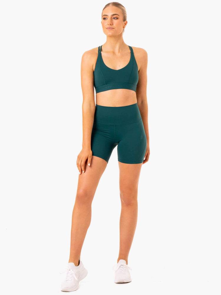 Teal Ryderwear Women Shorts NKD Align Women's Shorts | AU2025MA